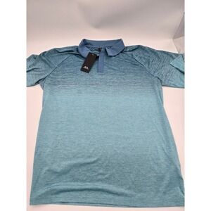 Oakley Mens Four Jack Gradient Polo Shirt Light Foam Blue XL 434315 NEW